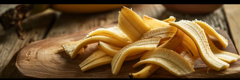 banana peels as fertilizer, plant food for the garden